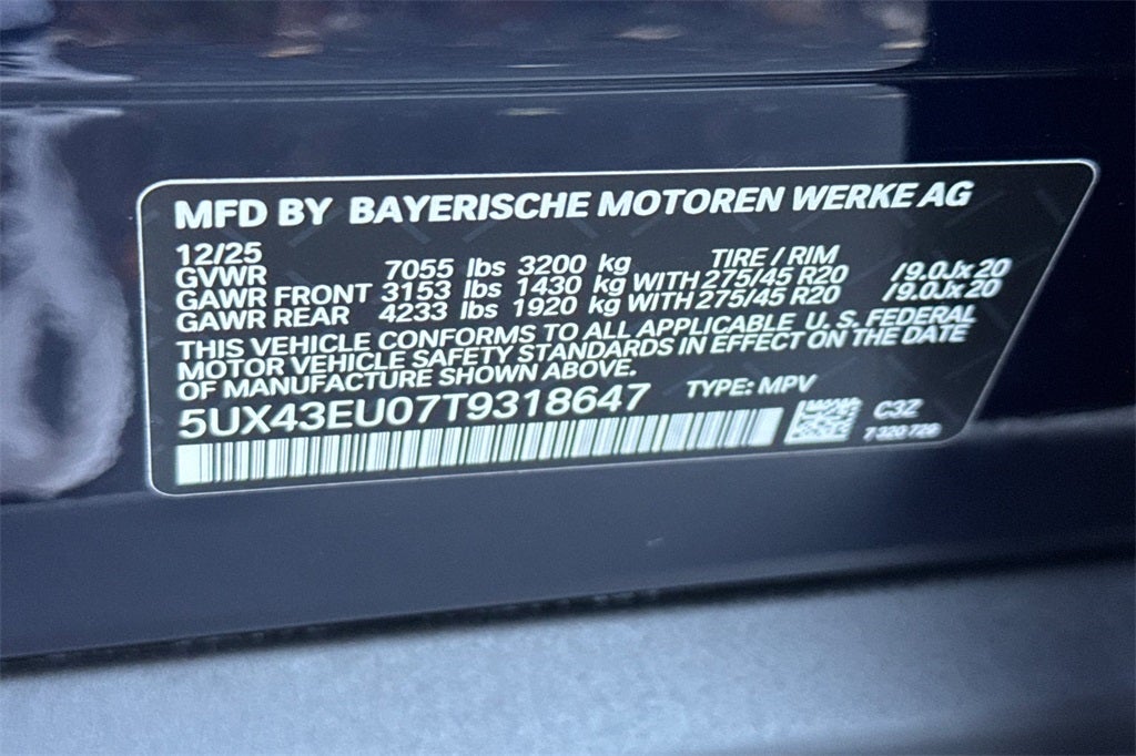 2026 BMW X5 xDrive50e