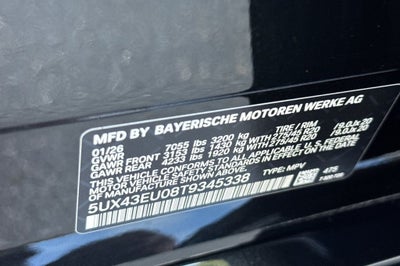 2026 BMW X5 xDrive50e