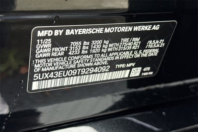 2026 BMW X5 xDrive50e