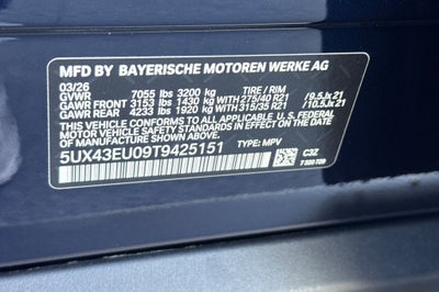 2026 BMW X5 xDrive50e