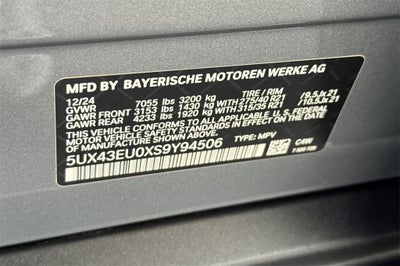 2025 BMW X5 xDrive50e