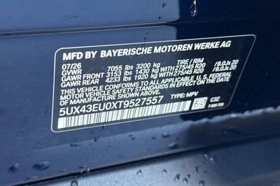 2026 BMW X5 xDrive50e
