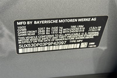 2023 BMW X3 xDrive30i