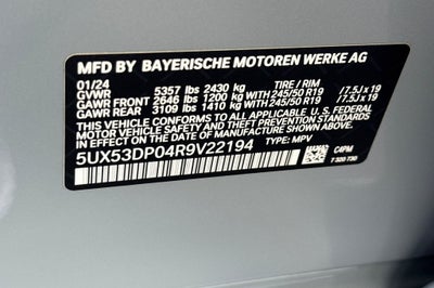 2024 BMW X3 xDrive30i