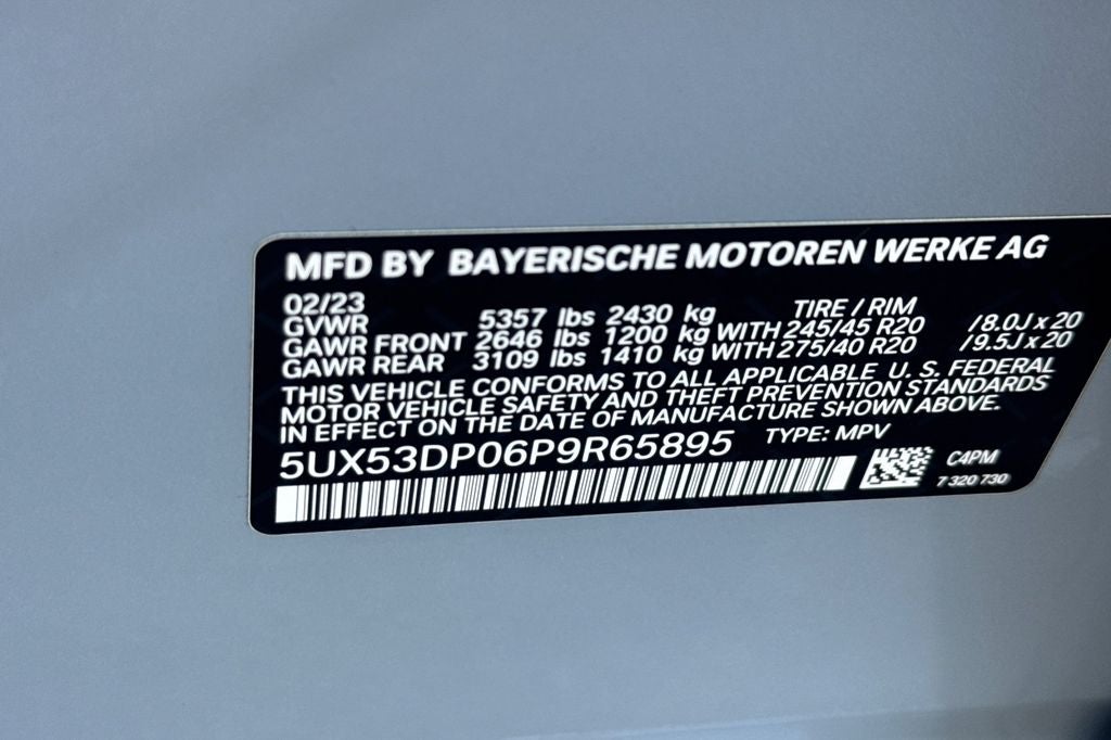 2023 BMW X3 xDrive30i