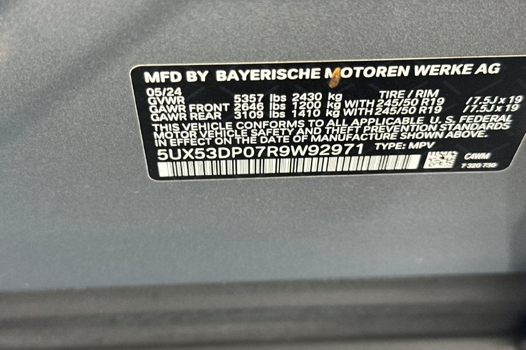 2024 BMW X3 xDrive30i