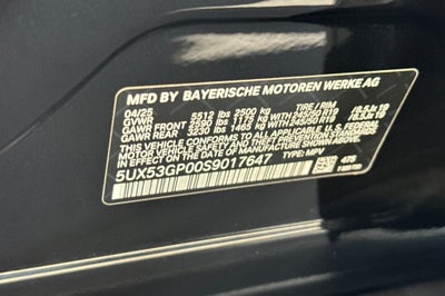 2025 BMW X3 30 xDrive
