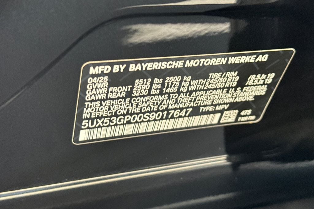 2025 BMW X3 30 xDrive