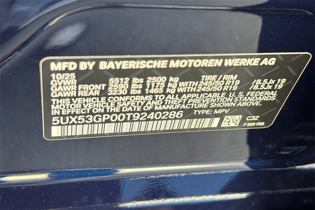 2026 BMW X3 30 xDrive