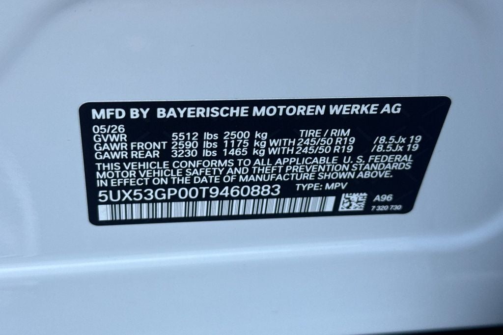 2026 BMW X3 30 xDrive