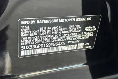 2025 BMW X3 30 xDrive