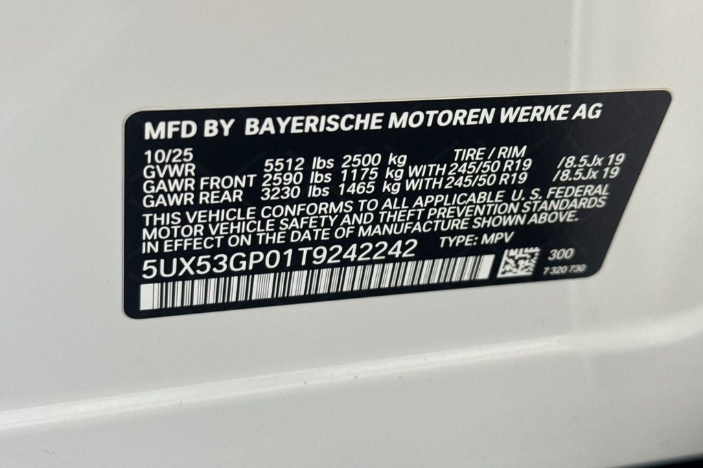 2026 BMW X3 30 xDrive