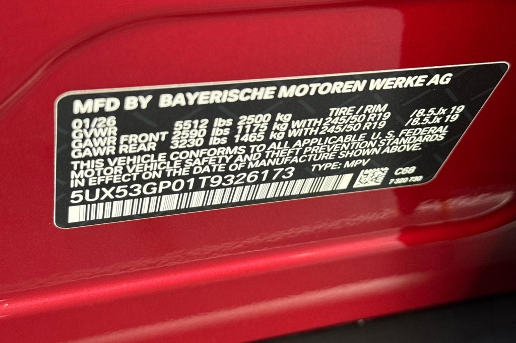 2026 BMW X3 30 xDrive