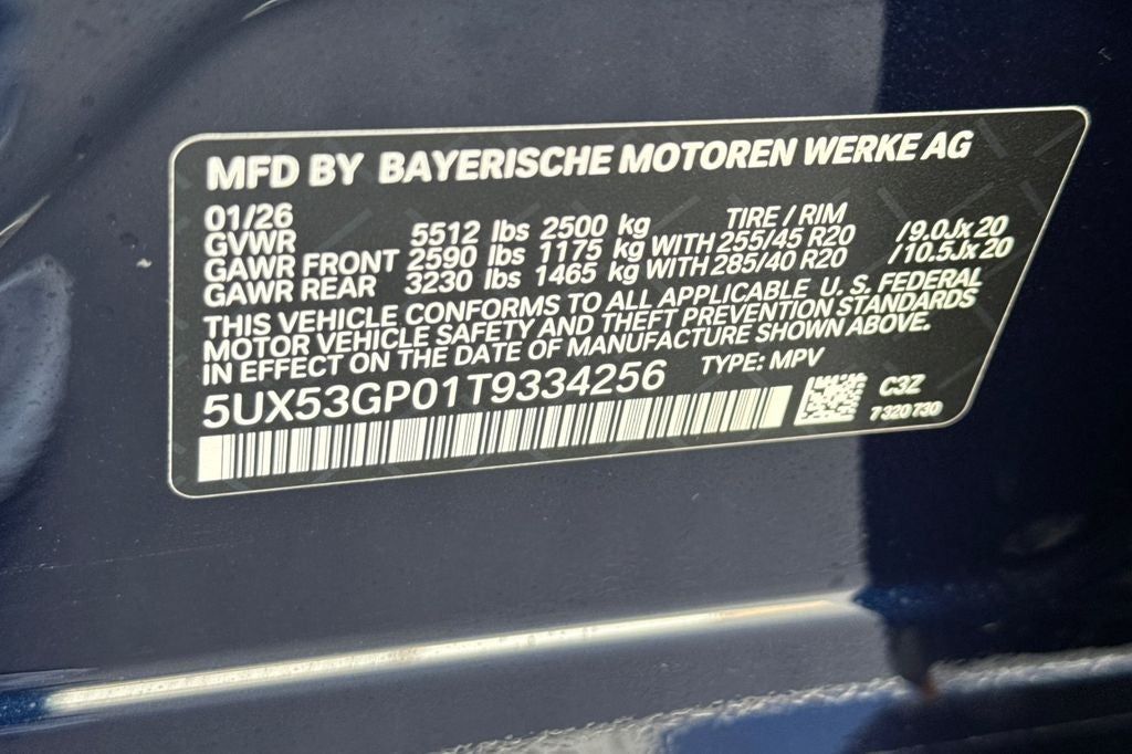 2026 BMW X3 30 xDrive