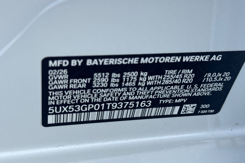 2026 BMW X3 30 xDrive