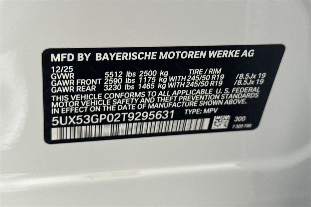 2026 BMW X3 30 xDrive