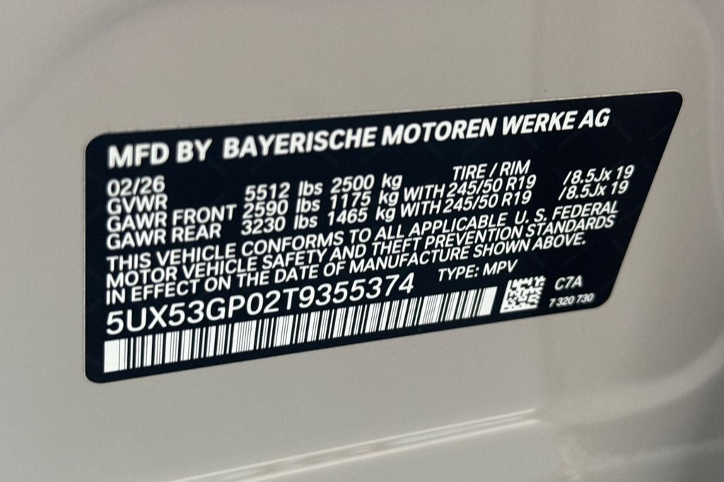 2026 BMW X3 30 xDrive