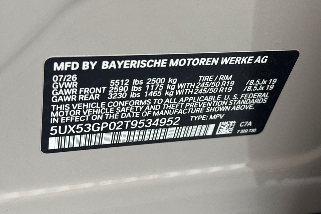 2026 BMW X3 30 xDrive
