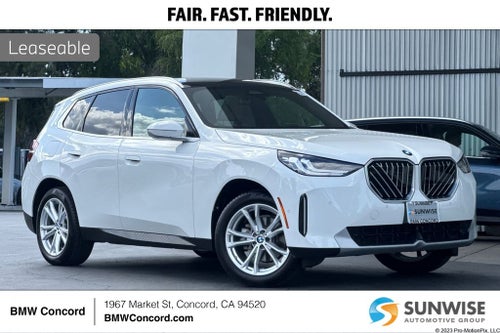 2025 BMW X3 30 xDrive