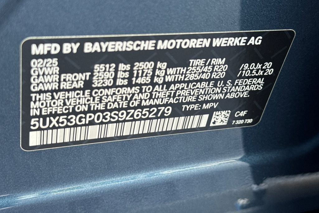 2025 BMW X3 30 xDrive