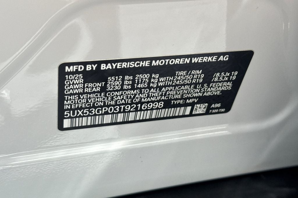 2026 BMW X3 30 xDrive