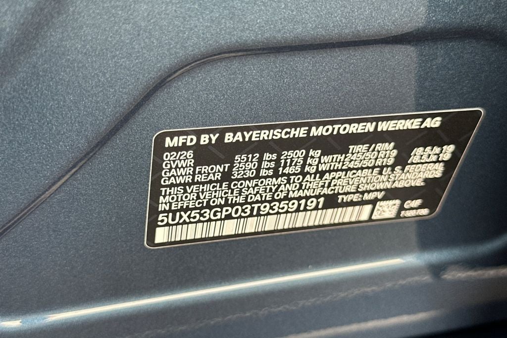 2026 BMW X3 30 xDrive