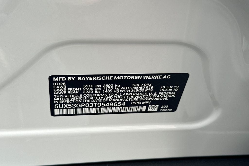 2026 BMW X3 30 xDrive