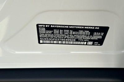 2026 BMW X3 30 xDrive