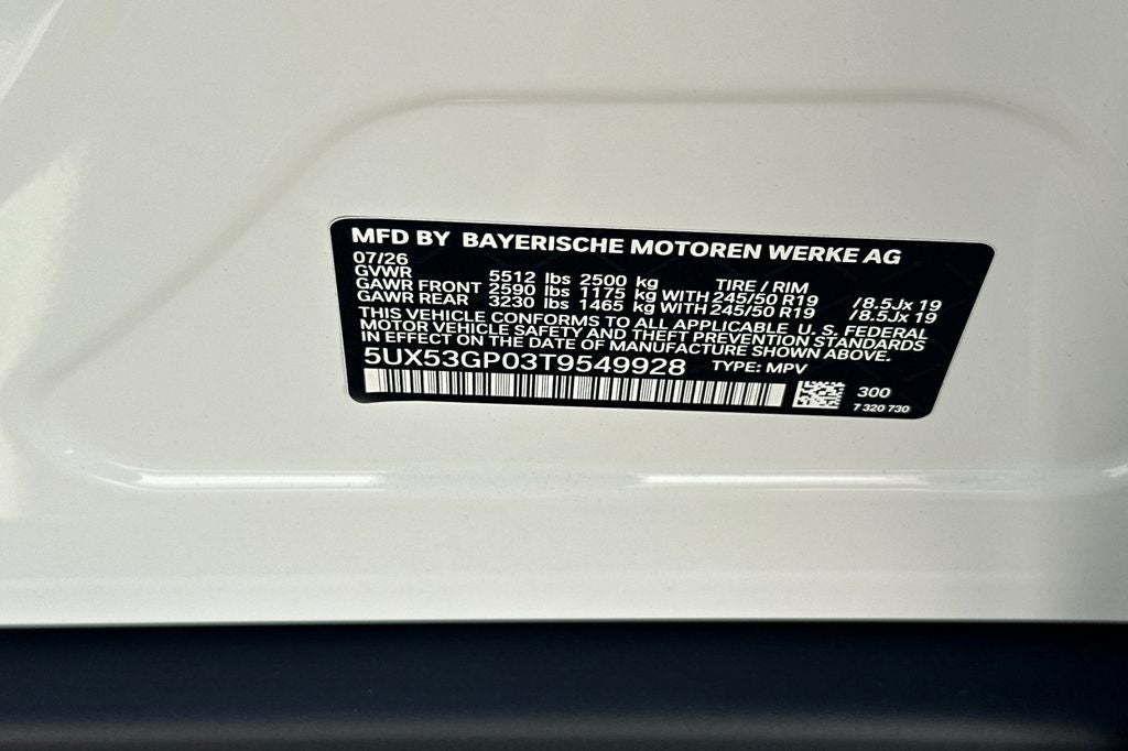 2026 BMW X3 30 xDrive