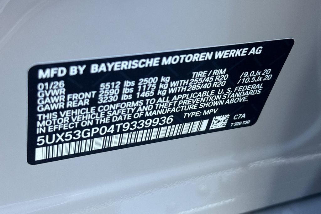 2026 BMW X3 30 xDrive