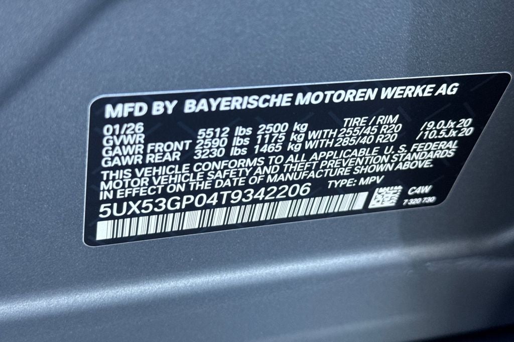 2026 BMW X3 30 xDrive