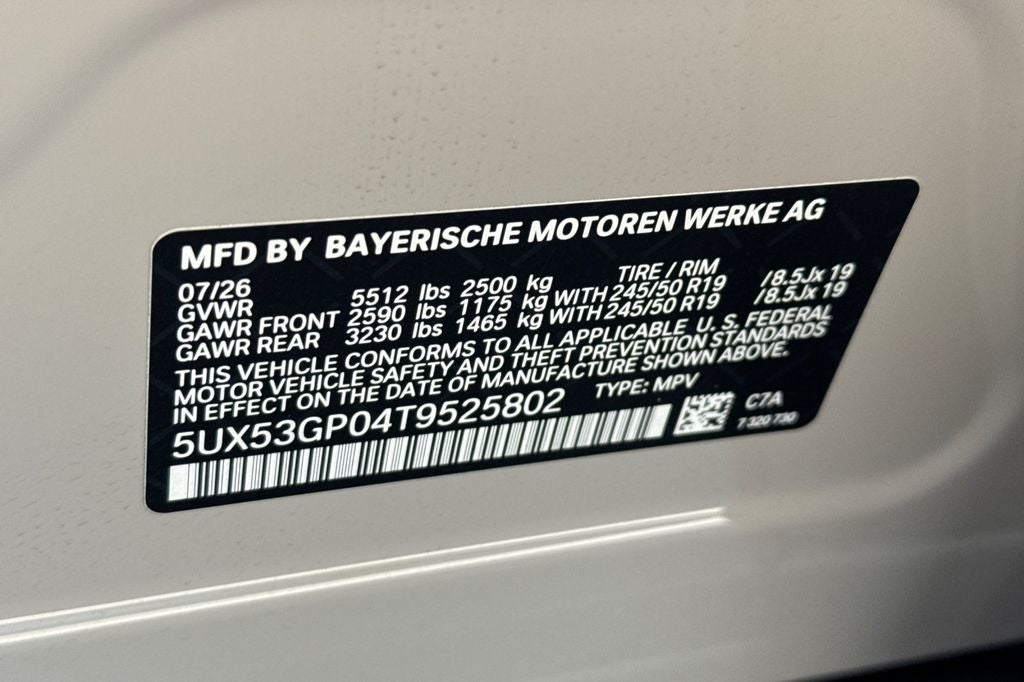 2026 BMW X3 30 xDrive