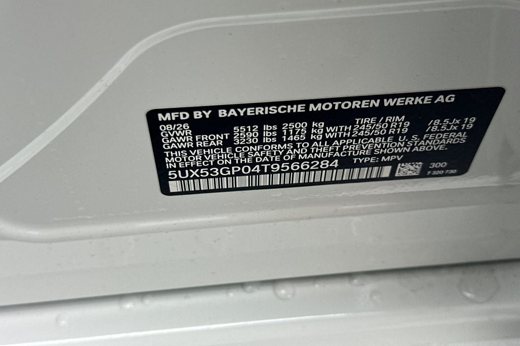 2026 BMW X3 30 xDrive
