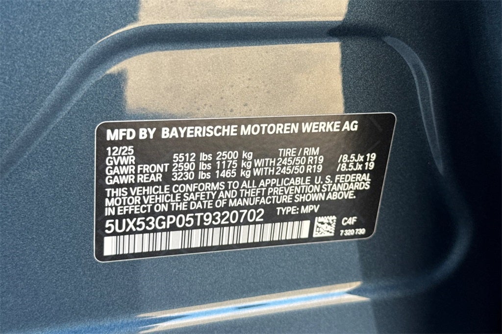 2026 BMW X3 30 xDrive