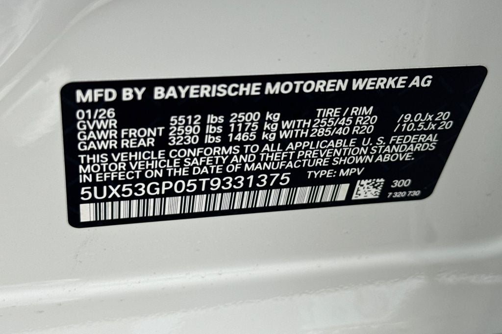 2026 BMW X3 30 xDrive