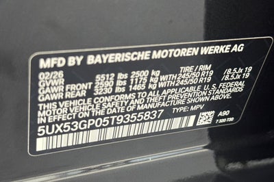 2026 BMW X3 30 xDrive