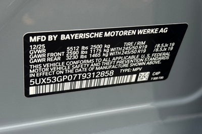 2026 BMW X3 30 xDrive