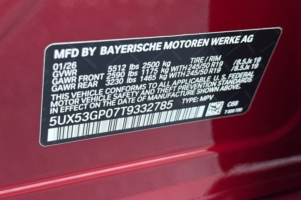 2026 BMW X3 30 xDrive