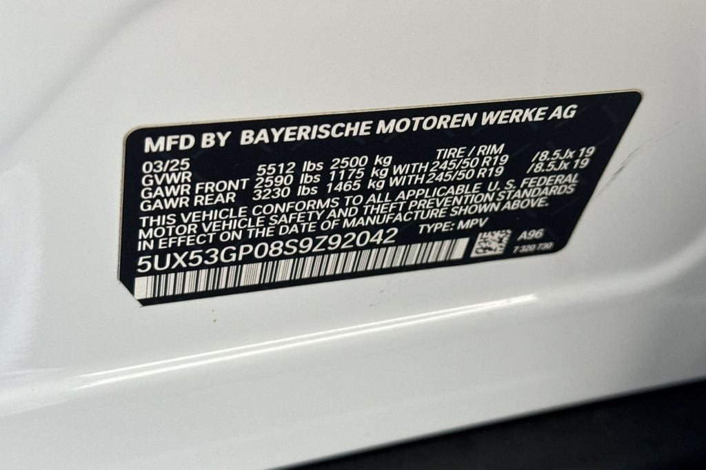 2025 BMW X3 30 xDrive