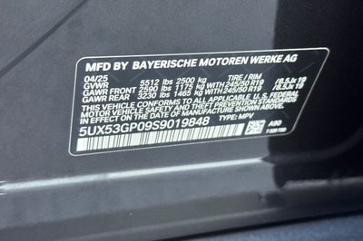 2025 BMW X3 30 xDrive