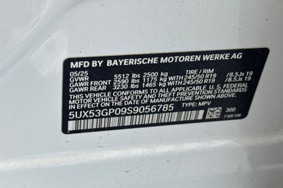 2025 BMW X3 30 xDrive