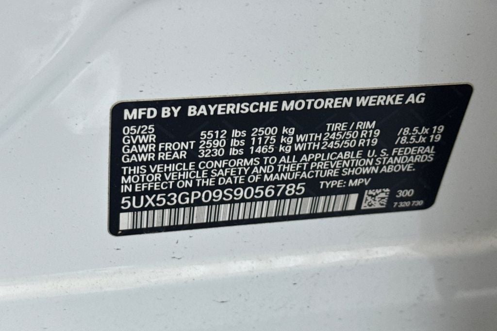 2025 BMW X3 30 xDrive