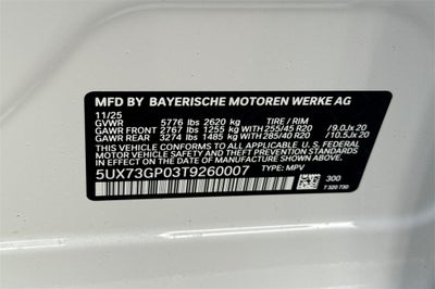 2026 BMW X3 M50 xDrive