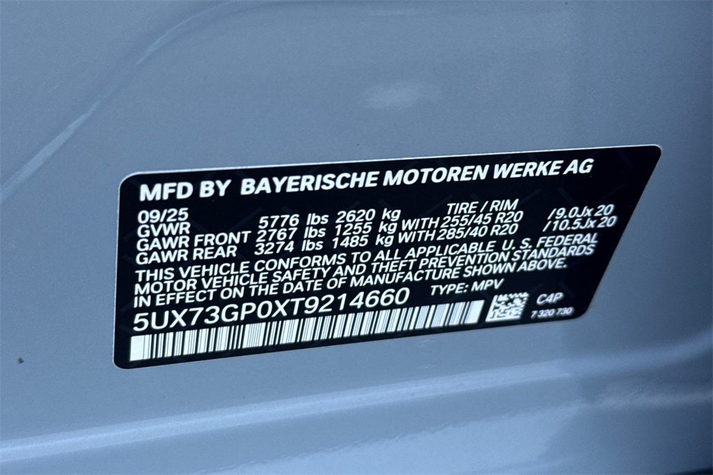 2026 BMW X3 M50 xDrive
