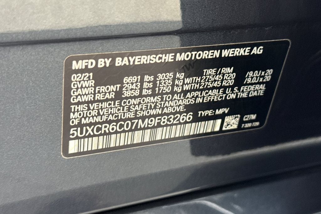 2021 BMW X5 xDrive40i