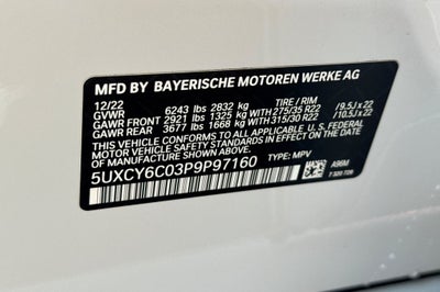 2023 BMW X6 xDrive40i
