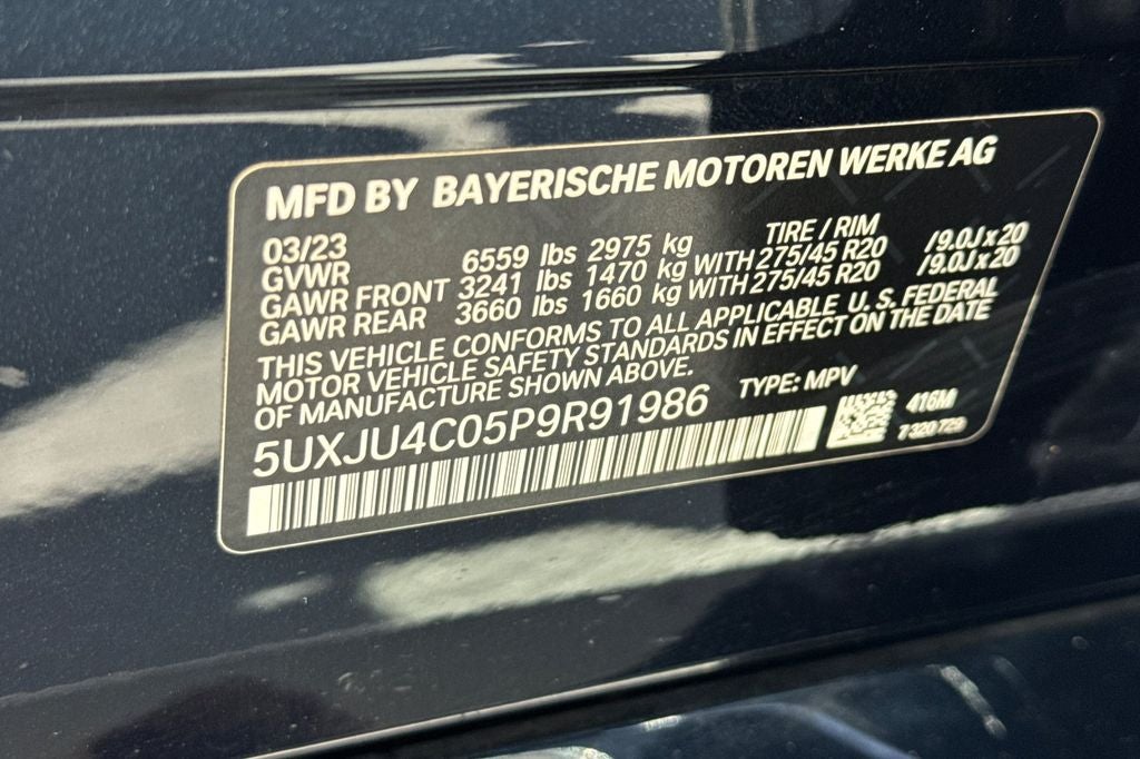 2023 BMW X5 M50i