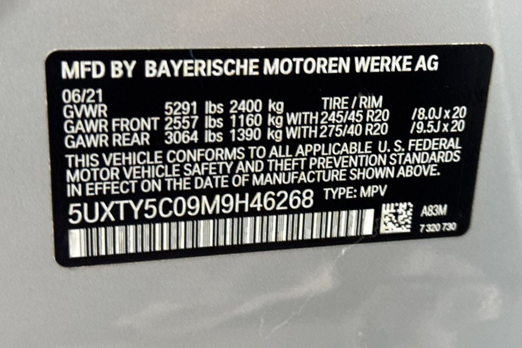 2021 BMW X3 xDrive30i