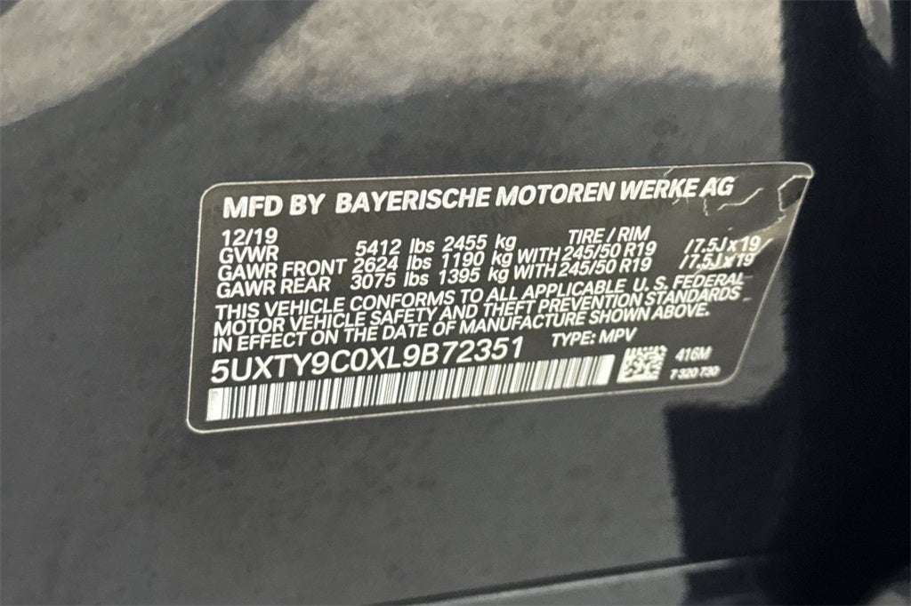2020 BMW X3 M40i