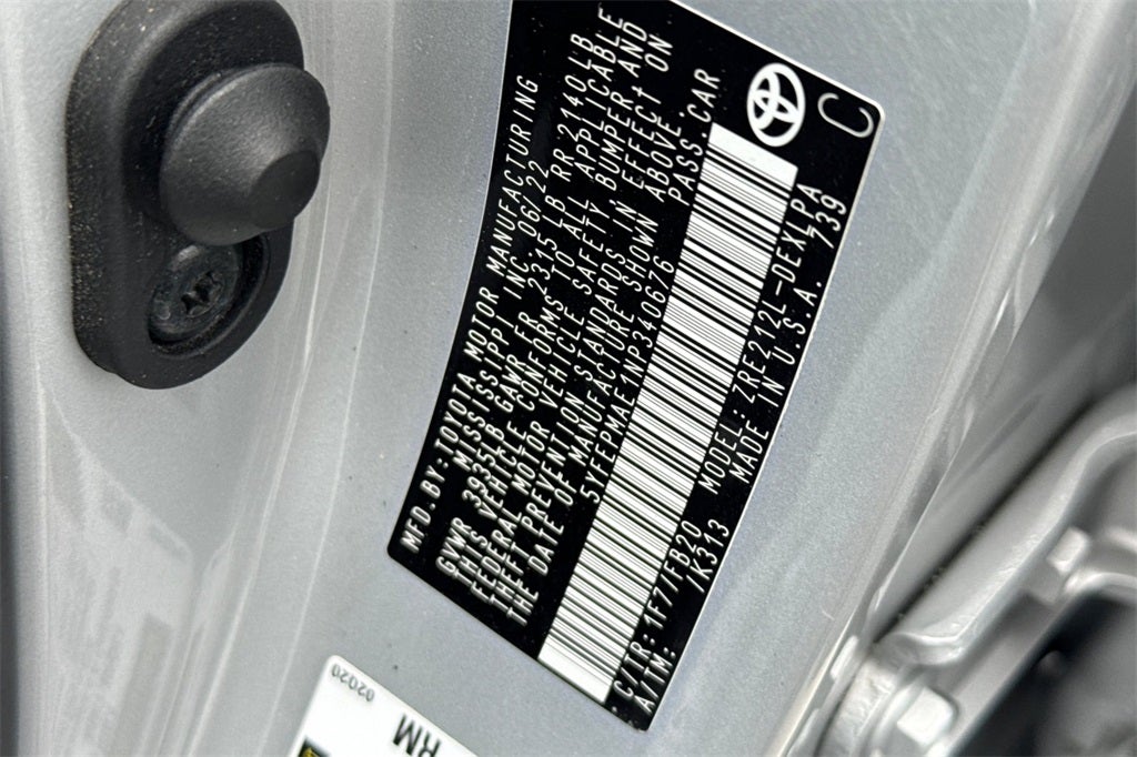 2022 Toyota Corolla LE